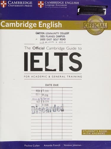 Official Cambridge Guide book cover